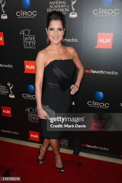 Actress Kelly Monaco attends The 40th Annual Daytime Emmy Awards at The Beverly Hilton Hotel on June 16, 2013 in Beverly Hills, California.