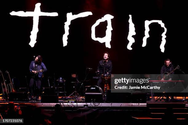 Train performs onstage during City Parks Foundation 2023 Dinner & Concert Benefit at Central Park SummerStage on September 28, 2023 in New York City.