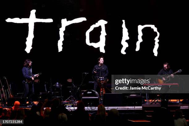 Train performs onstage during City Parks Foundation 2023 Dinner & Concert Benefit at Central Park SummerStage on September 28, 2023 in New York City.
