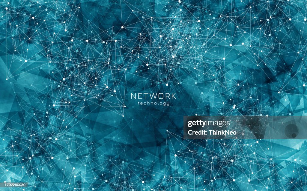Connect Technology Abstract Networking Connect Technology Abstract Concept High-Res Vector Graphic ...