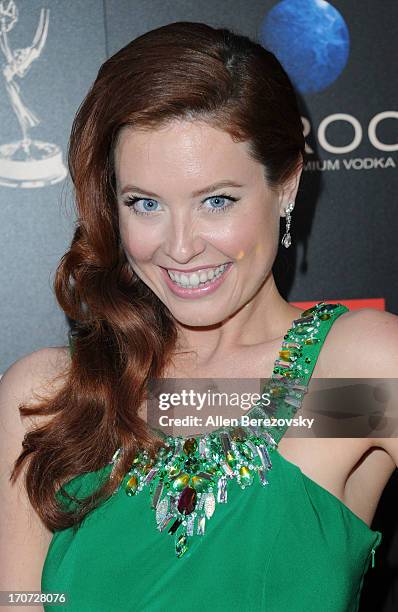 Actress Melissa Archer attends 40th Annual Daytime Entertaimment Emmy Awards at The Beverly Hilton Hotel on June 16, 2013 in Beverly Hills,...