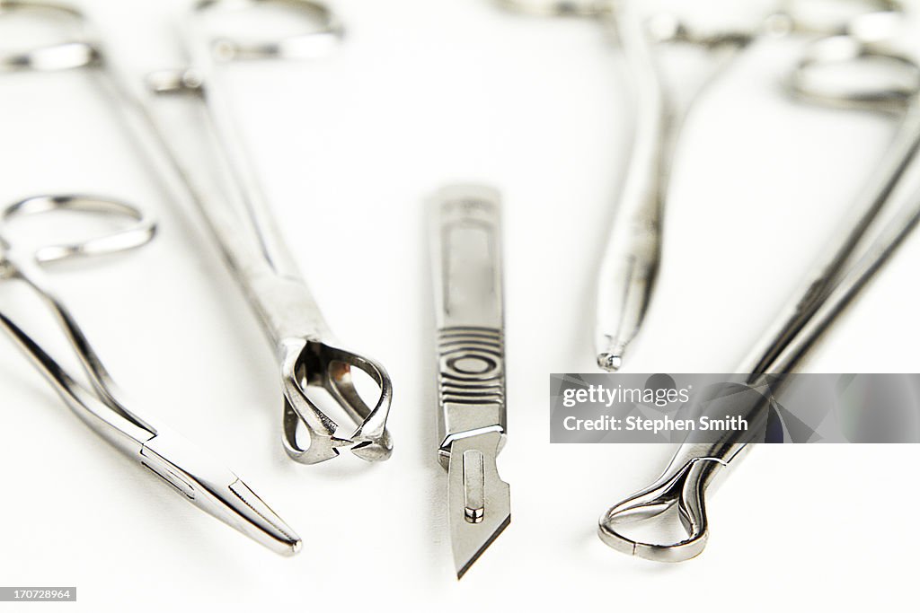 Still life surgical instruments