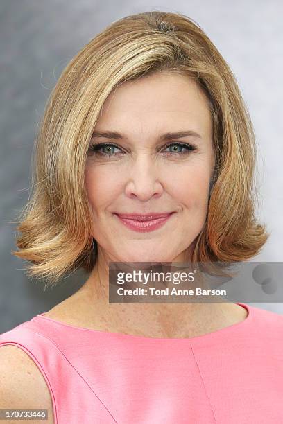 Brenda Strong poses at a photocall during the 53rd Monte Carlo TV Festival on June 12, 2013 in Monte-Carlo, Monaco.
