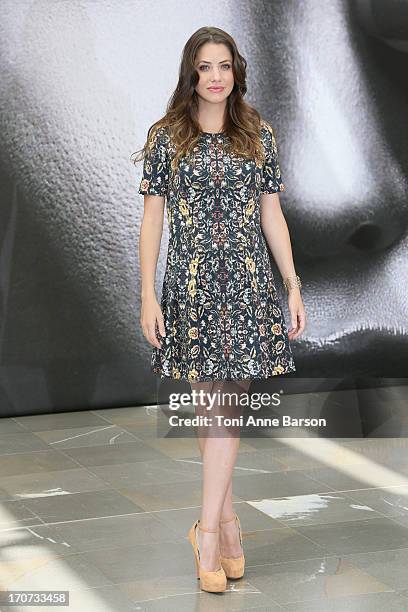 Julie Gonzalo poses at a photocall during the 53rd Monte Carlo TV Festival on June 12, 2013 in Monte-Carlo, Monaco.