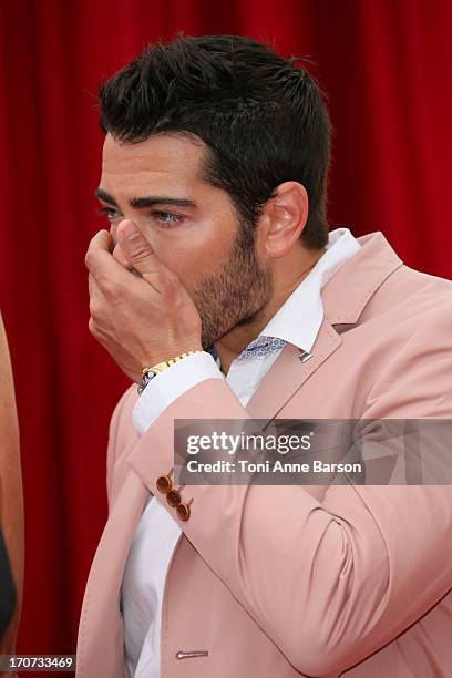 Jesse Metcalfe poses at a photocall during the 53rd Monte Carlo TV Festival on June 12, 2013 in Monte-Carlo, Monaco.