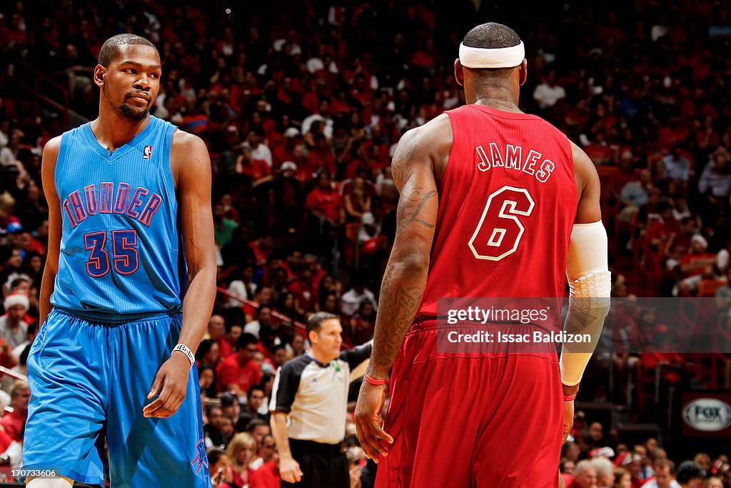 Oklahoma City Thunder v Miami Heat