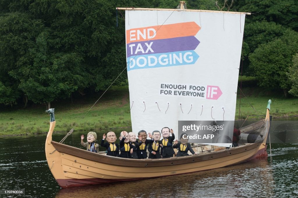 BRITAIN-G8-SUMMIT-PROTEST