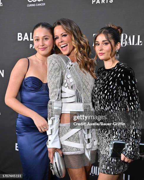 Heaven Rain Charvet, Brooke Burke and Sierra Sky Fisher attend the The 2023 Zodiac Ball at The Houdini Estate on September 28, 2023 in Los Angeles,...