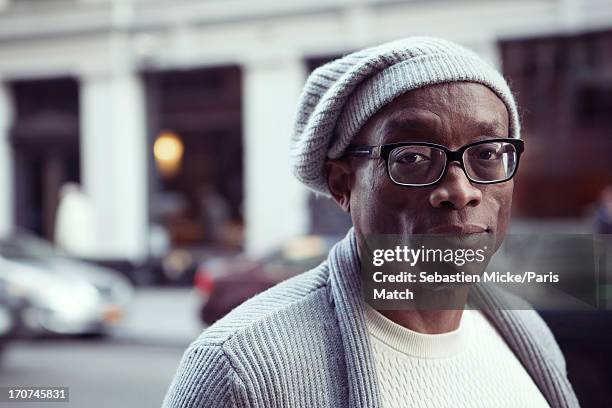 Artistic director and choreographer Bill T.Jones is photographed for Paris Match on April 5, 2013 in New York City.