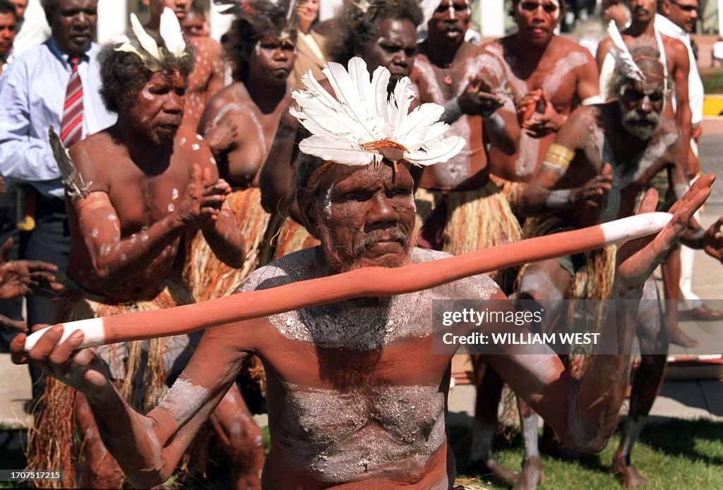 Wik People Aboriginal dancers of the Wik tribe from Cape York in far north... News ...