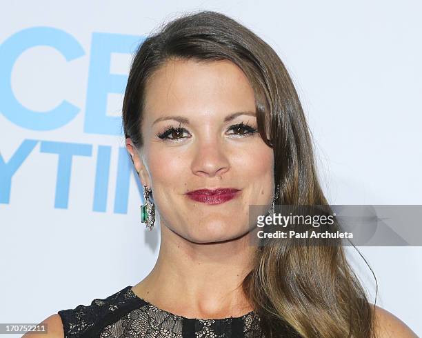 Actress Melissa Claire Egan attends the 40th Annual Daytime Emmy Awards after party at The Beverly Hilton Hotel on June 16, 2013 in Beverly Hills,...