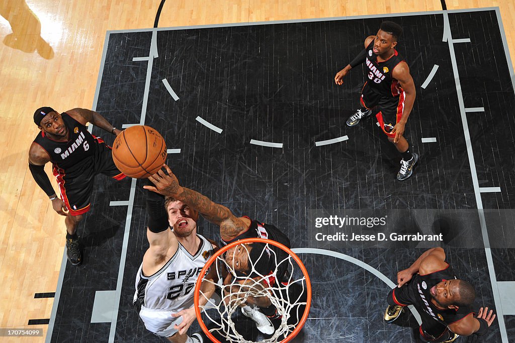 2013 NBA Finals - Miami Heat v San Antonio Spurs