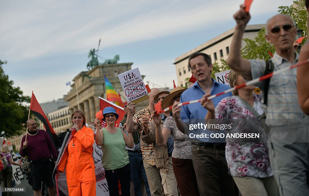 GERMANY-US-OBAMA-PROTEST