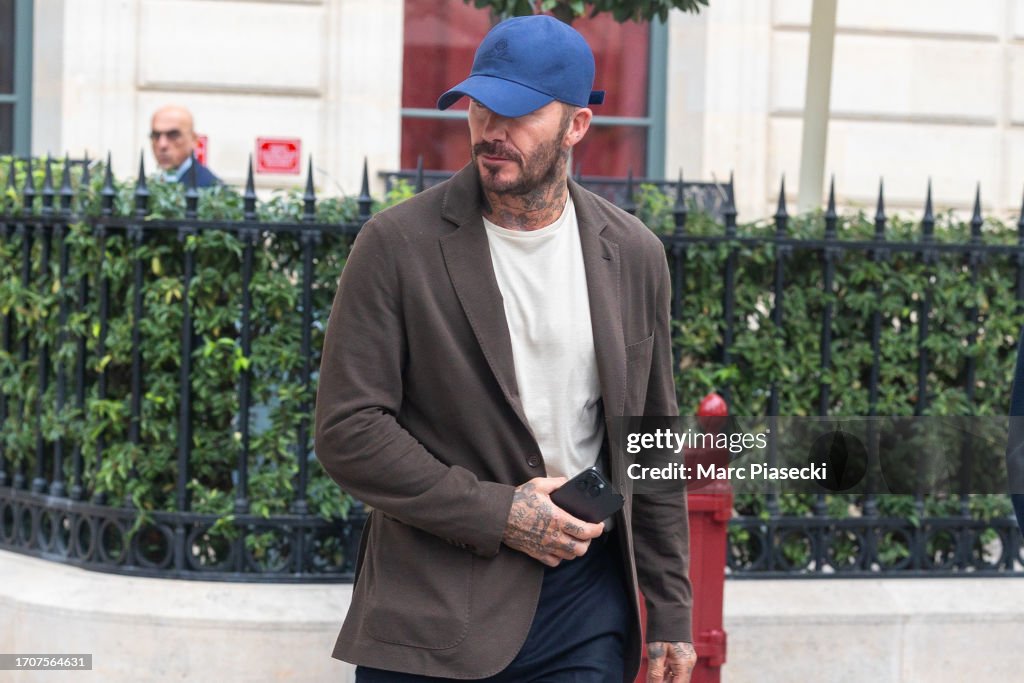 Celebrity Sightings In Paris - September 29th, 2023