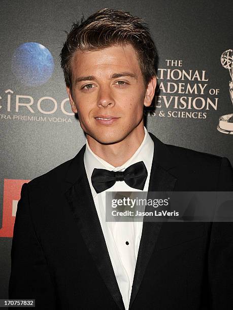 Actor Chad Duell attends the 40th annual Daytime Emmy Awards at The Beverly Hilton Hotel on June 16, 2013 in Beverly Hills, California.