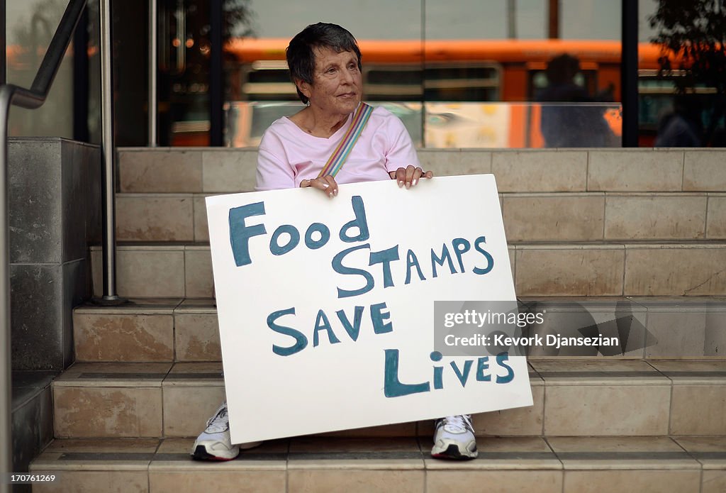 Activists Protest House Farm Bill Plan To Cut Food Assistance Program