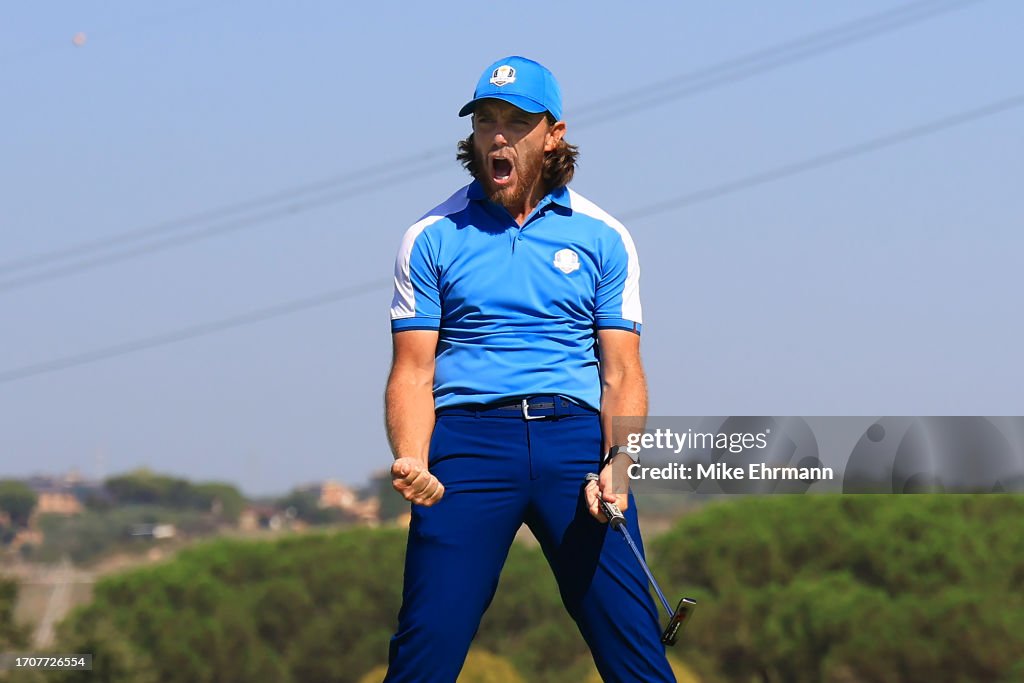 2023 Ryder Cup - Morning Foursomes Matches