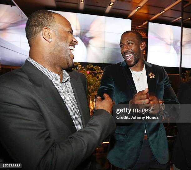 Sabathia and Amare Stoudemire attend The 40/40 Club 10 Year Anniversary Party at 40 / 40 Club on June 17, 2013 in New York City.