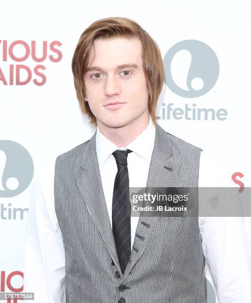 Eddie Hassell attends the Lifetime original series "Devious Maids" premiere party held at Bel-Air Bay Club on June 17, 2013 in Pacific Palisades,...