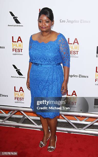 Octavia Spencer arrives at the 2013 Los Angeles Film Festival "Fruitvale Station" premiere held at Regal Cinemas L.A. LIVE Stadium 14 on June 17,...