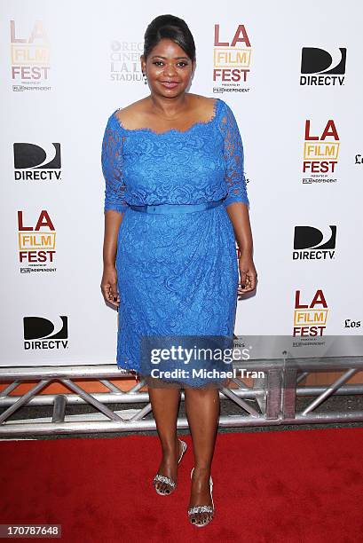 Octavia Spencer arrives at the 2013 Los Angeles Film Festival "Fruitvale Station" premiere held at Regal Cinemas L.A. LIVE Stadium 14 on June 17,...