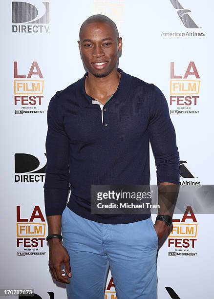 Robbie Jones arrives at the 2013 Los Angeles Film Festival "Fruitvale Station" premiere held at Regal Cinemas L.A. LIVE Stadium 14 on June 17, 2013...