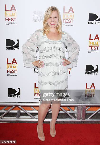 Caroline Lesley arrives at the 2013 Los Angeles Film Festival "Fruitvale Station" premiere held at Regal Cinemas L.A. LIVE Stadium 14 on June 17,...