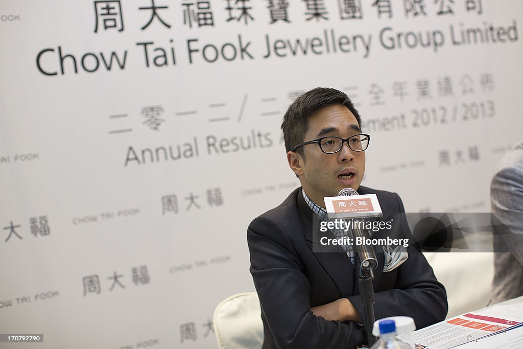 Chow Tai Fook Releases Earnings