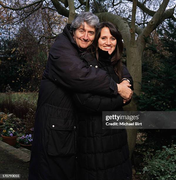 Actor comedian and ventriloquist Tom & Nina Conti is photographed for the Sunday Times magazine on January 16, 2004 in London, England.