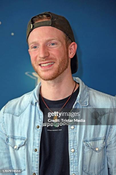 Jens Gilles during the Peter Maffay and Hendrikje Balsmeyer press conference for the book Anouk 3" at Fabrik 23 on October 5, 2023 in Berlin, Germany.