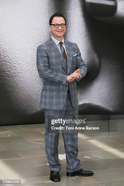 Joshua Malina poses at a photocall during the 53rd Monte Carlo TV Festival on June 12, 2013 in Monte-Carlo, Monaco.