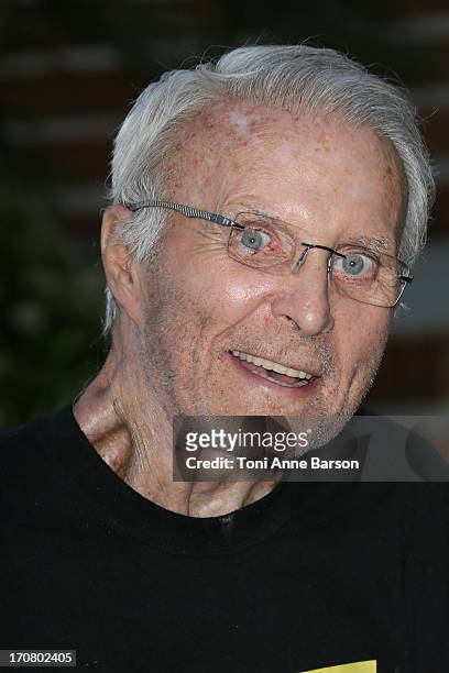 Robert Conrad attends 'The Young and the Restless' party marking the 40th anniversary of the TV series, at Monte-Carlo Bay Resort Hotel on June 10,...