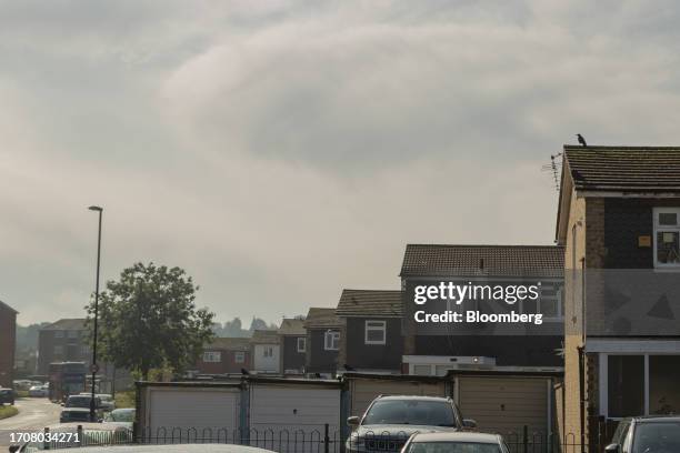 Terraced houses on a housing estate in New Addington, Croydon borough of London, UK, on Friday, Sept. 22, 2023. Over the last two decades London's...