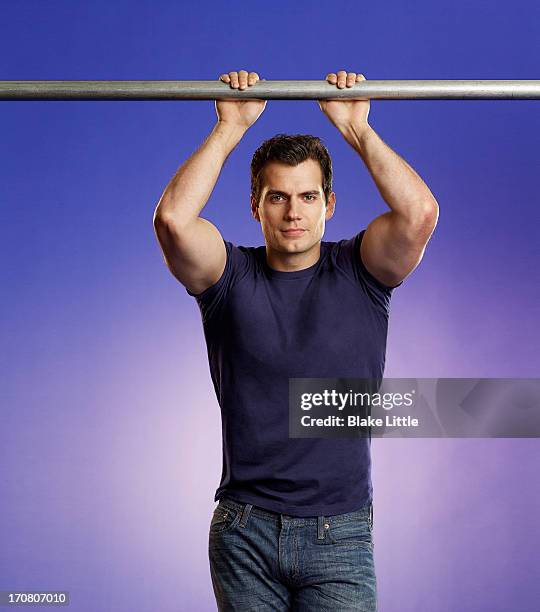 Henry Cavill for USA Weekend on June 5, 2013 in Los Angeles, California. COVER IMAGE.