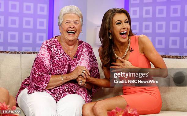 Erin Brady and her grandmother appear on NBC News' "Today" show --