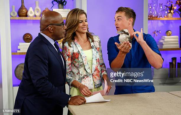 Al Roker, Natalie Morales and Corbin Maxey appear on NBC News' "Today" show --