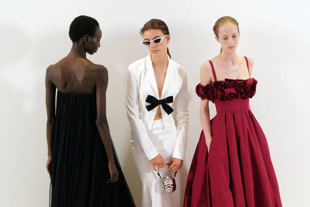 FRA: Giambattista Valli : Backstage - Paris Fashion Week - Paris Fashion Week - Womenswear Spring/Summer 2024