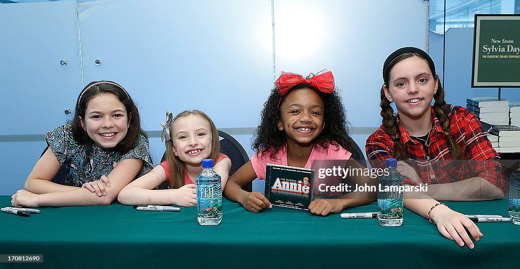 "Annie:The Musical" Cast Album Signing