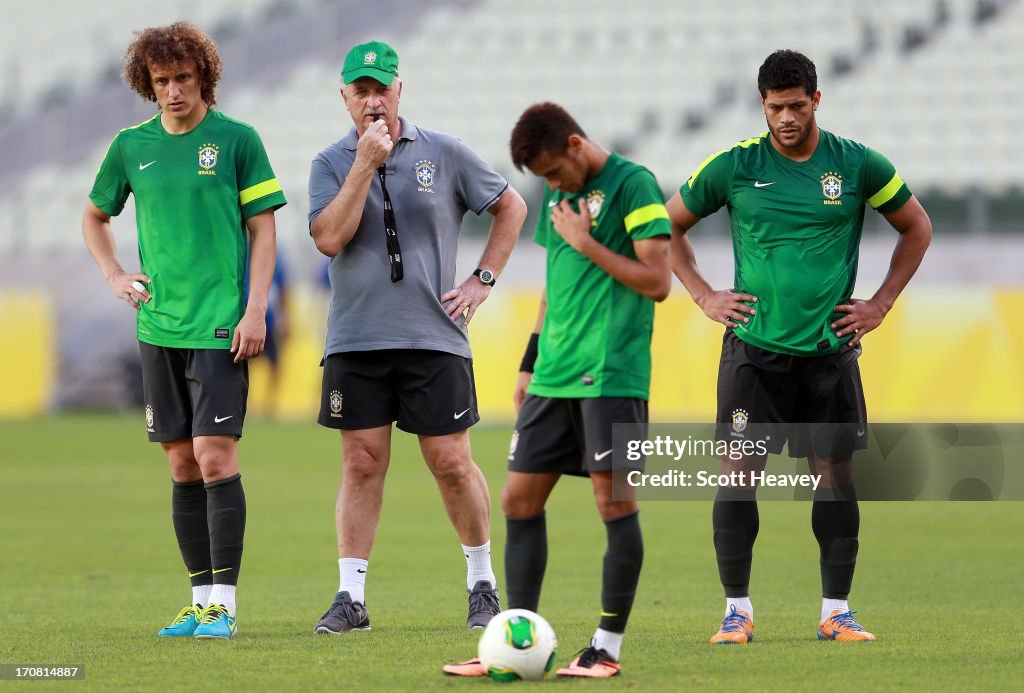 Brazil Training Session - FIFA Confederations Cup Brazil 2013