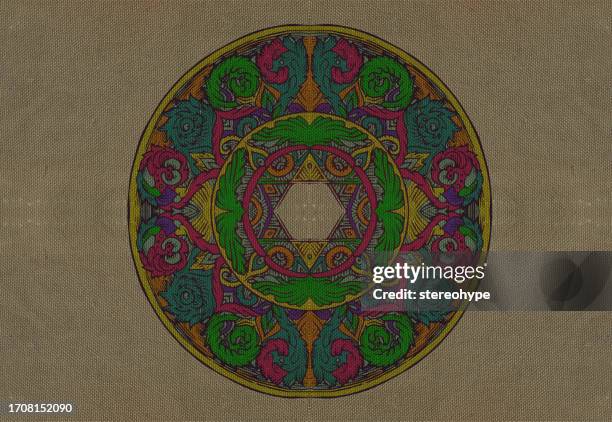 merkhaba canvas - illuminato stock illustrations