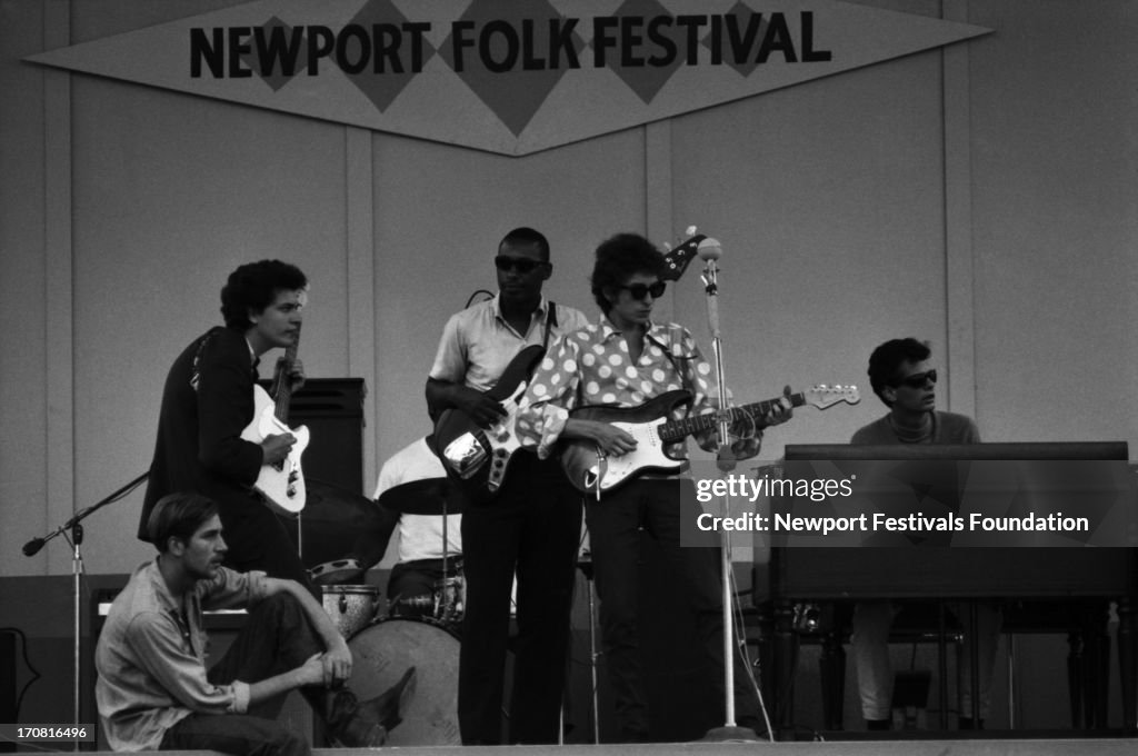 Bob Dylan At Newport
