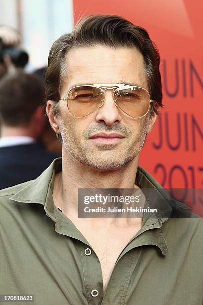 Olivier Martinez attends the 'Imogene' Paris Premiere As Part of The Champs Elysees Film Festival 2013 at Publicis Champs Elysees on June 18, 2013 in...