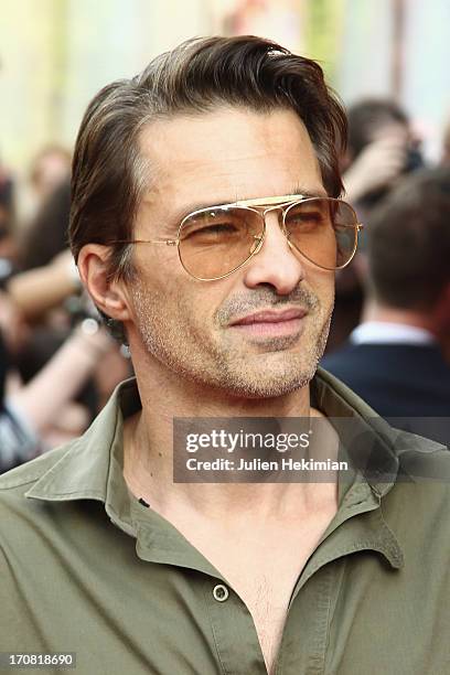 Olivier Martinez attends the 'Imogene' Paris Premiere As Part of The Champs Elysees Film Festival 2013 at Publicis Champs Elysees on June 18, 2013 in...