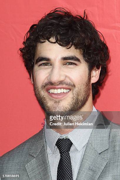 Darren Criss attends the 'Imogene' Paris Premiere As Part of The Champs Elysees Film Festival 2013 at Publicis Champs Elysees on June 18, 2013 in...