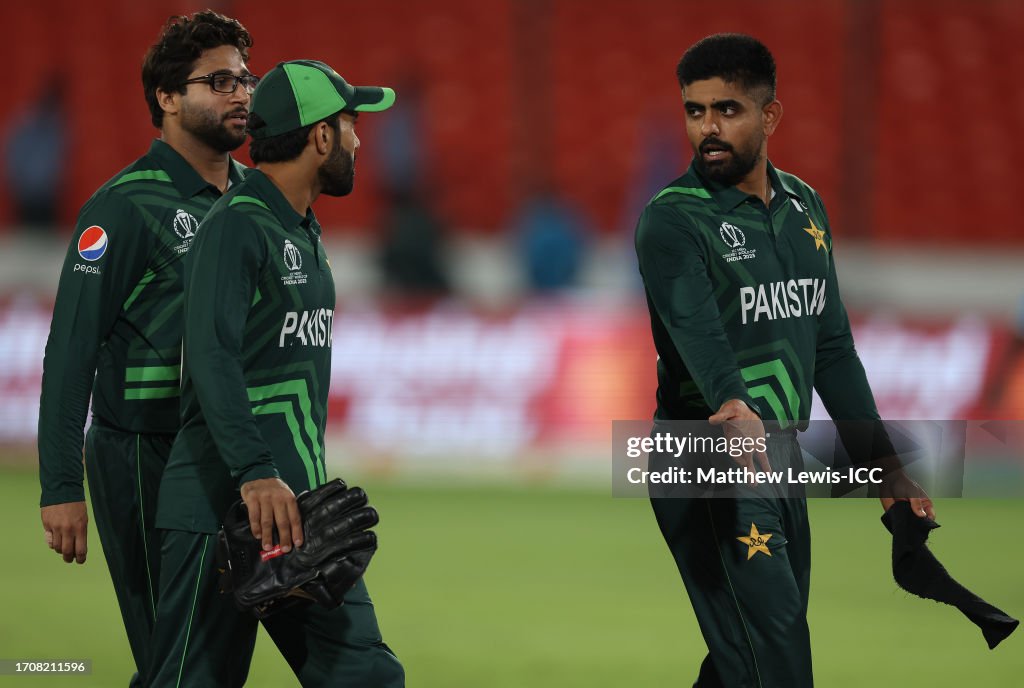 New Zealand v Pakistan: Warm Up - ICC Men's Cricket World Cup India 2023