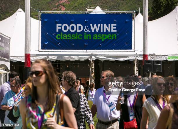 The first of several Aspen Food & Wine Classic Grand Tastings gets underway on June 14 in Aspen, Colorado. The 31st Annual Food & Wine Classic brings...