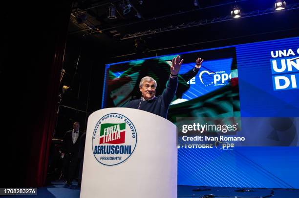 Antonio Tajani vice-president of the Council of Ministers, Minister of Foreign Affairs and International Cooperation in the Meloni government and...