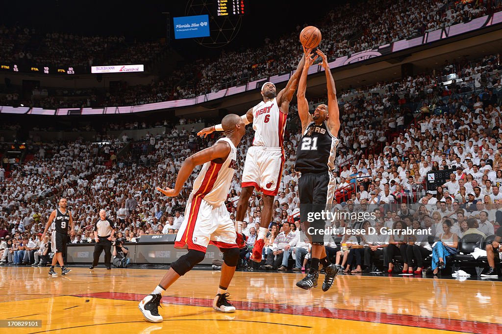 2013 NBA Finals - San Antonio Spurs v Miami Heat