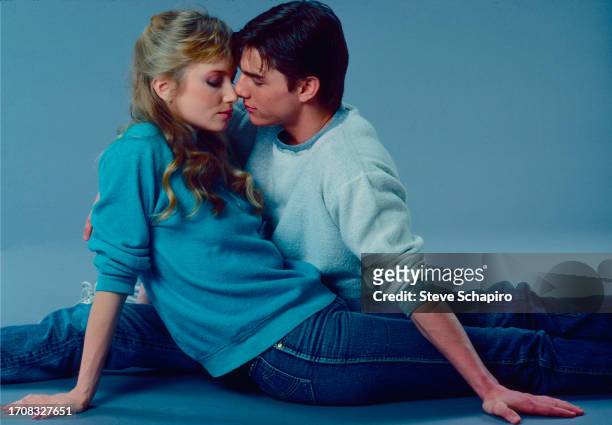 American actors Rebecca De Mornay and Tom Cruise in the film 'Risky Business' , Los Angeles, California, 1983.