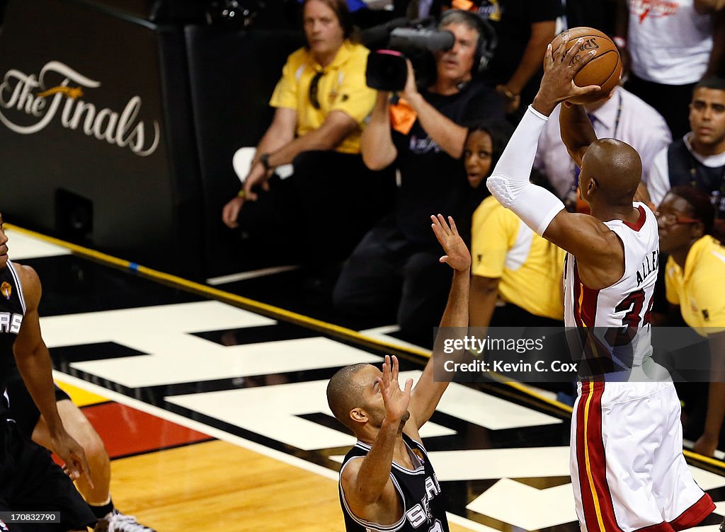 San Antonio Spurs v Miami Heat - Game 6